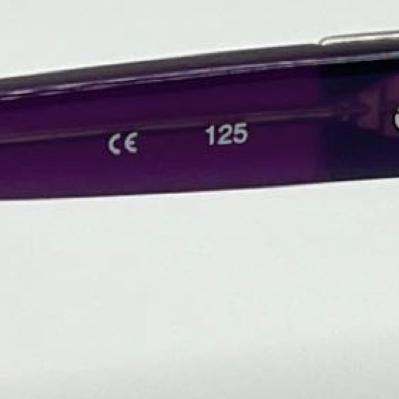 Michael Kors M27455 Brown Purple Oval Sunglasses Frames - Picture 7 of 7